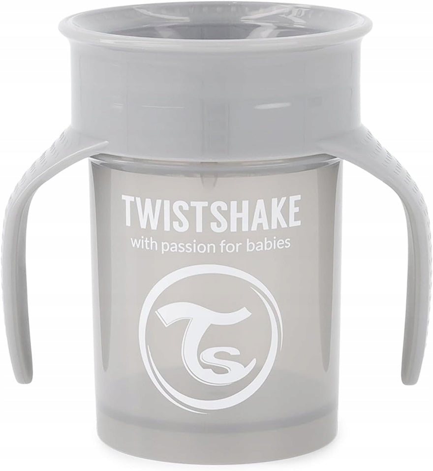 TWISTSHAKE vaso antiderrames 360 grados 230 ml 6 m+