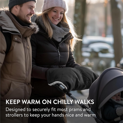 NAVARIS manoplas impermeables para cochecito con forro polar