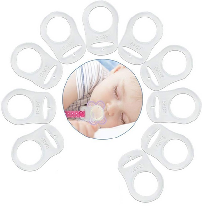 VOARGE soportes de silicona para chupetes, 10 unidades