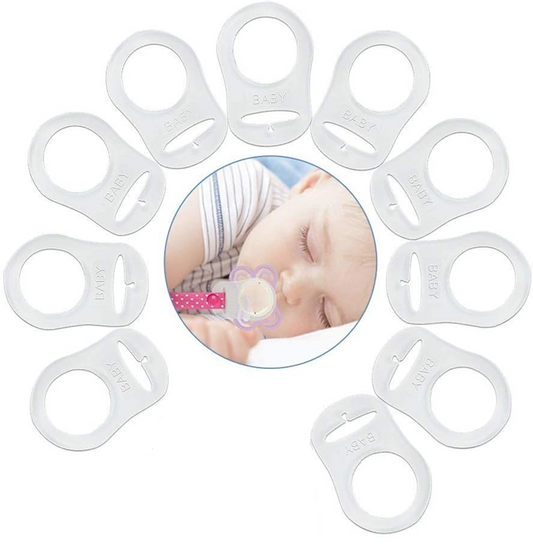 VOARGE soportes de silicona para chupetes, 10 unidades