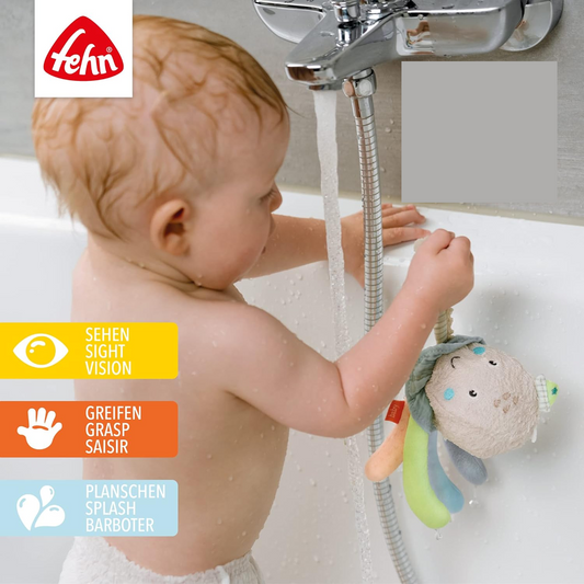 Juguete de baño de peluche FEHN PULPO 17 cm 0+