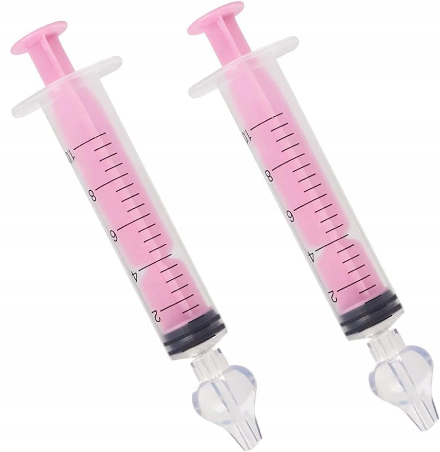 irrigador y jeringas para la nariz 2 unidades 10 ml para bebés