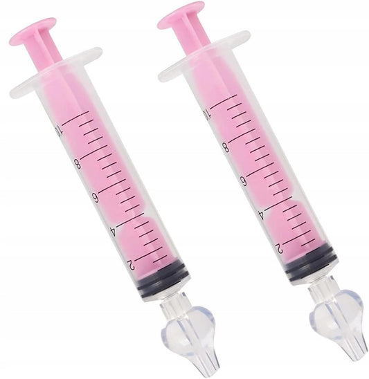 irrigador y jeringas para la nariz 2 unidades 10 ml para bebés