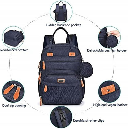 Mochila para cochecito WELAVILA con accesorios