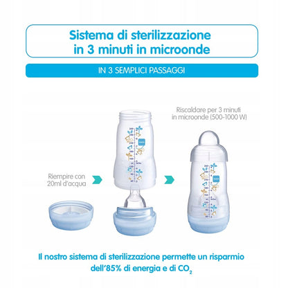 MAM Easy Start biberón anticólicos 260ml 0m+