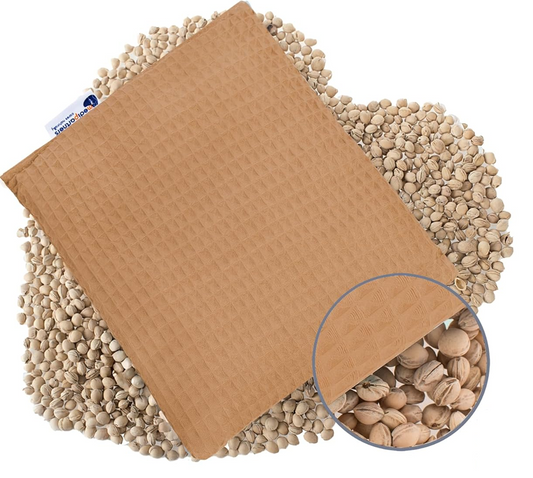 Bolsa térmica de algodón con huesos de cereza 20 x 25 cm