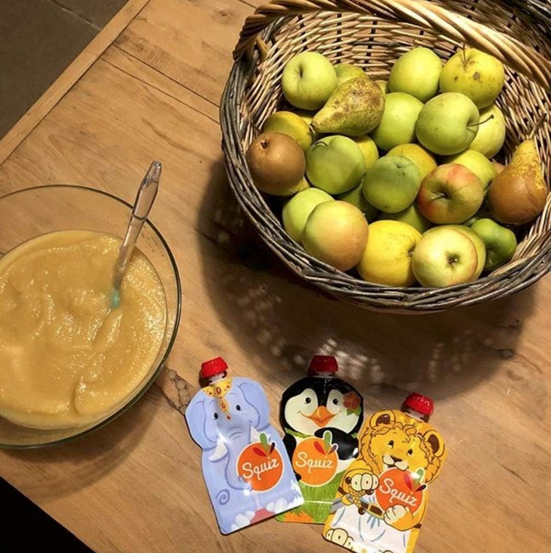 SQUIZ bolsas reutilizables para puré x5