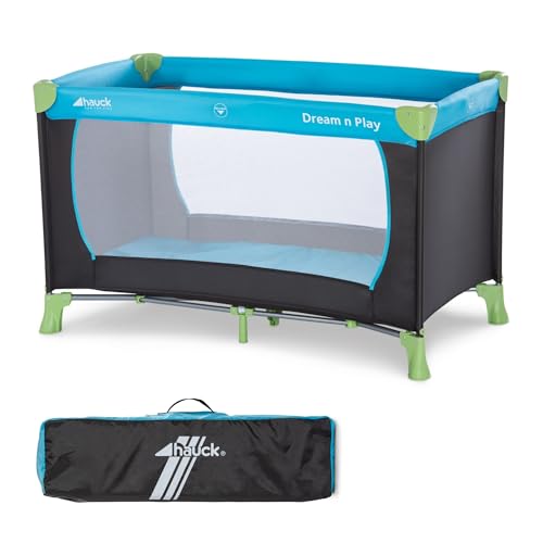 Hauck Dream N Play travel cot Waterblue 120 x 60 cm