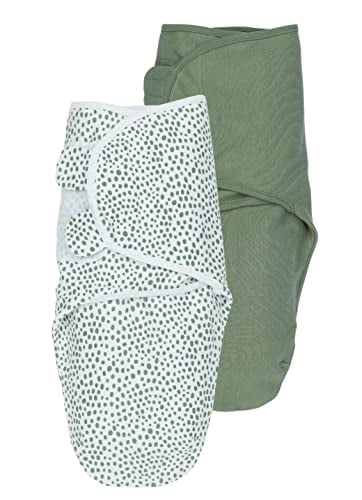 Meyco Baby SwaddleMeyco sacos envolventes de algodón 2 unidades 0-3m