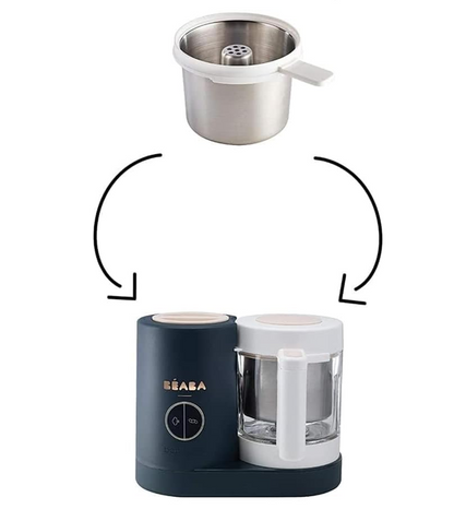 BEABA cesta de acero para cocinar pasta y arroz para BABYCOOK NEO 750g
