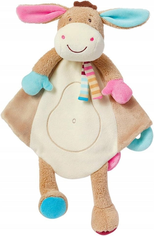 FEHN manta de apego de peluche 30 cm BURRO