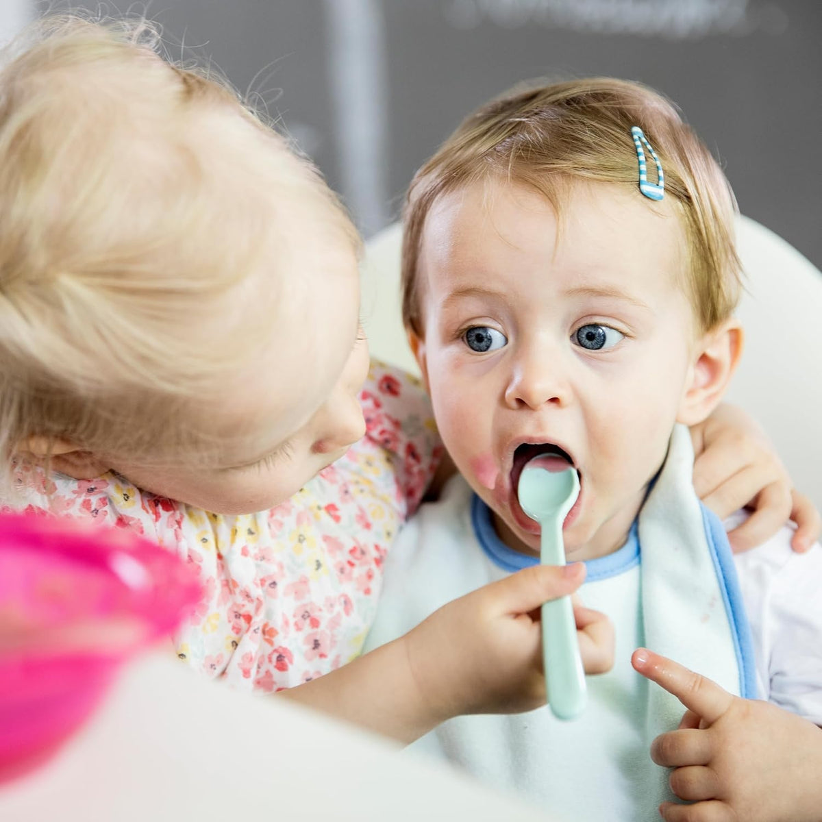NIP Set of Spoons 14 cm 4m+ 5 Pieces