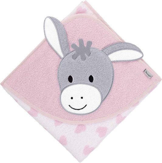 STERNTALER Emmi Burro TOALLA CON CAPUCHA 80x80cm