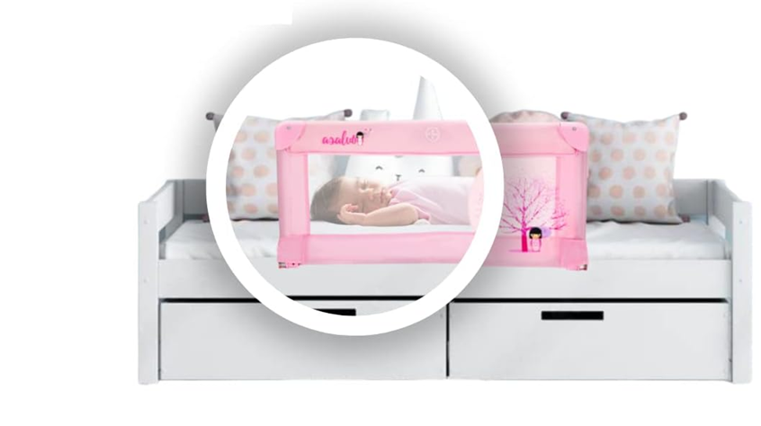 ASALVO protector de seguridad para cama 43 x 90 cm