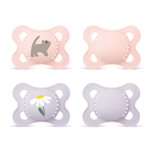 MAM Original silicone pacifiers 0-6m x4