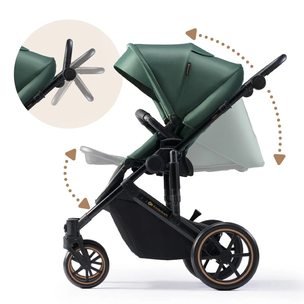 KINDERKRAFT PRIME2 2-in-1 multifunction stroller up to 22kg