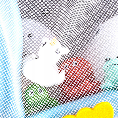 REER MyHappyPingu organizador de malla para el baño con ventosas PINGÜINO