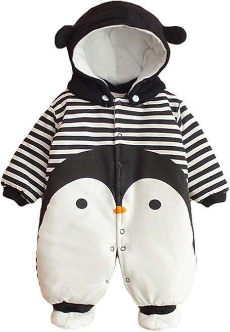 Mono con capucha 6-9 m PINGÜINO