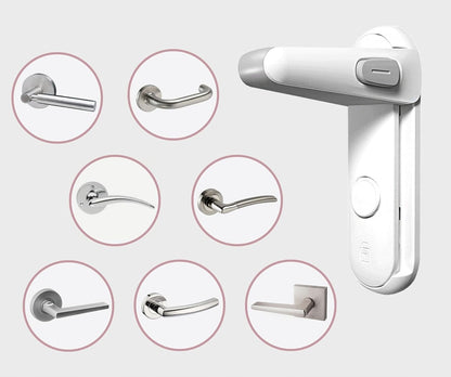 MOONYBABY protector para puertas contra apertura por niños 2 unidades