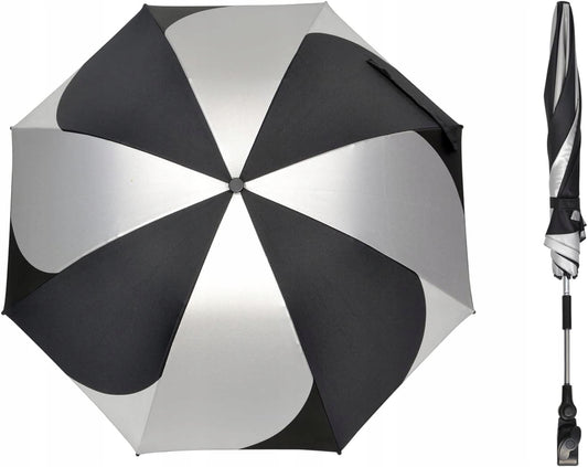 RIGHTO protector paraguas para cochecito diámetro 74 cm impermeable rayos UV