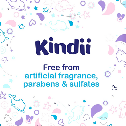 KINDII Pure Water 99 toallitas húmedas con agua x60 unidades
