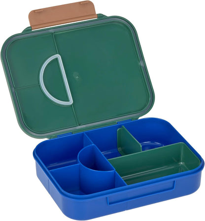 Fiambrera LÄSSIG Bento con compartimentos 17 × 21 cm Arcoíris
