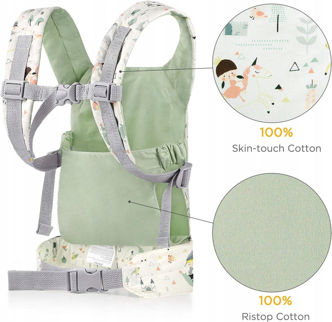 GAGAKU portabebés suave para muñecas y peluches