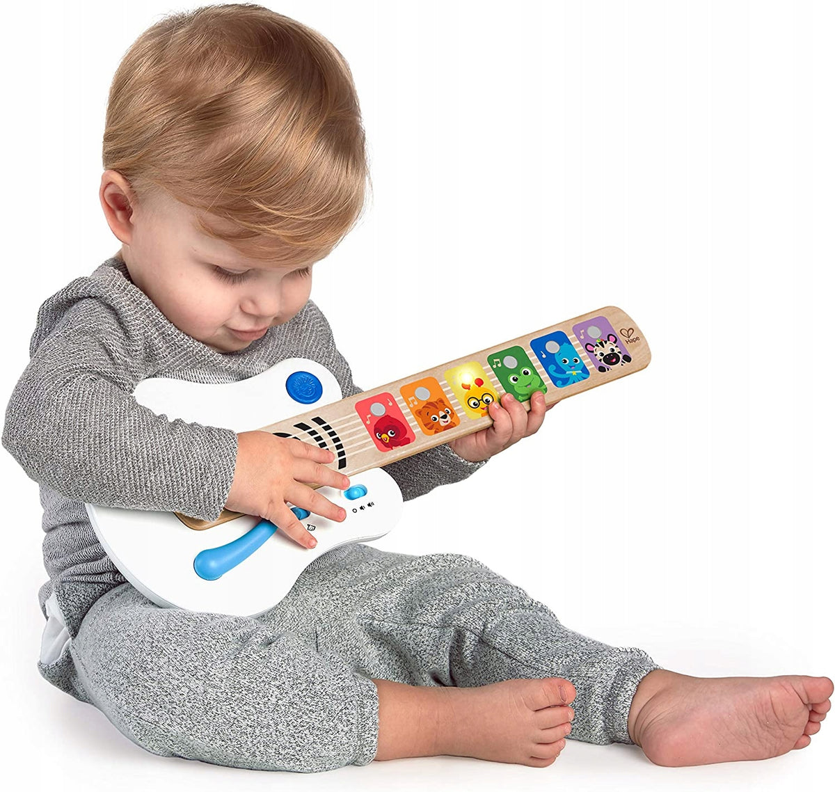 BABY EINSTEIN Hape Magic Touch guitarra eléctrica táctil 41,6 cm