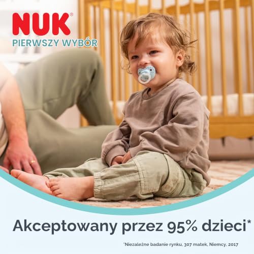 NUK First Choice Classic pacifier 0-6m x2