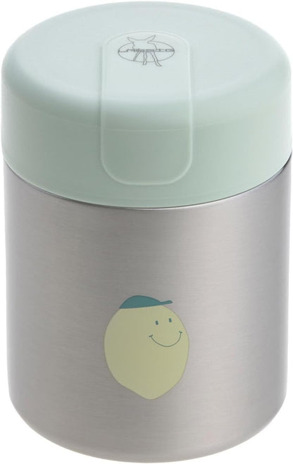 LASSIG Food Jar TERMOS PARA COMIDA de acero inoxidable 315 ml LIMÓN