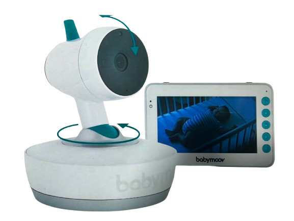 BABYMOOV Yoo Moov vigilabebés electrónico inalámbrico con pantalla 4,3" VOX
