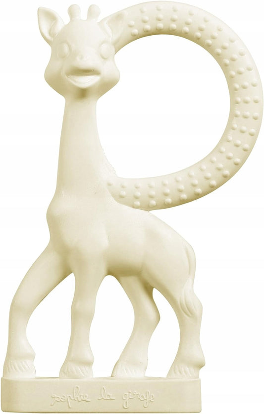 JIRAFA SOPHIE set mordedor natural SO PURE 18CM + más pequeño