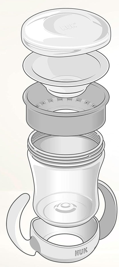 NUK Mini Magic Cup vaso antiderrames 360° 160 ml 6 m+