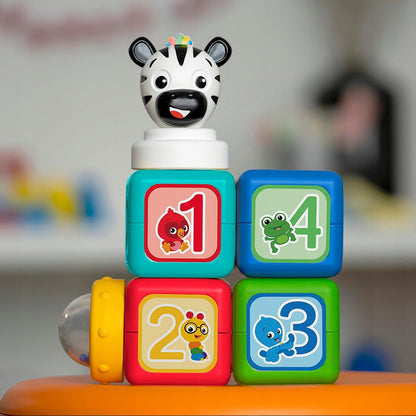 BABY EINSTEIN Connectables Añade y Apila bloques magnéticos 6 unidades