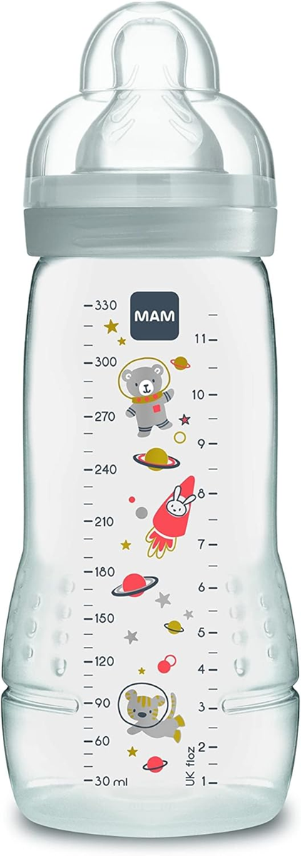 MAM Easy Active biberón 330 ml 4 m+ tetina 2 flujo medio