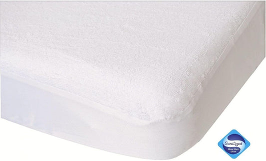 DOMIVA protector de colchón 2 en 1 impermeable 40x80
