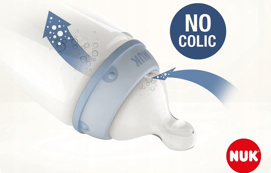 NUK First Choice+ 6-18 m biberón 300 ml con indicador de temperatura
