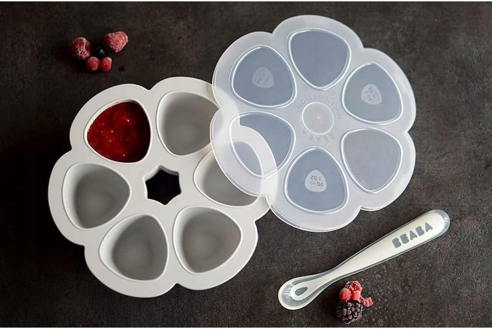 Molde de silicona para alimentos BEABA 6x150ml para bebés