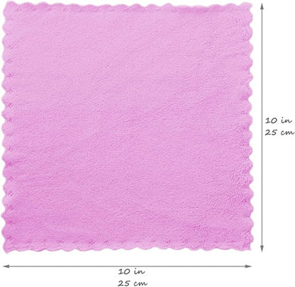 Paños de limpieza universales de microfibra 25x25 cm x12 uds