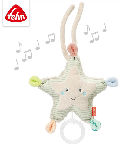 FEHN colgante con caja de música «¿Sabes cuántas estrellas hay?» ESTRELLA 20 cm