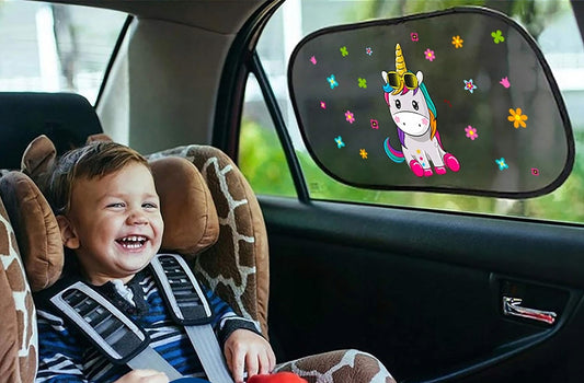 AlmaLuna protector solar para ventana de coche UV 50, 2 unidades