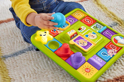 FISHER-PRICE HRB74 tablero de juego interactivo 40 sonidos idioma alemán