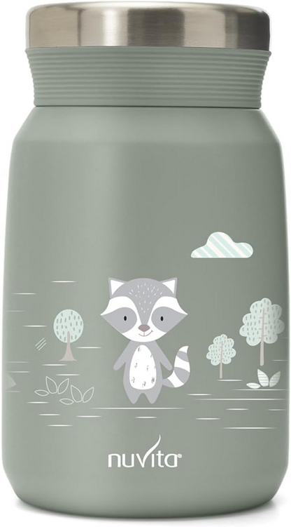 NUVITA 4472 termo para comida de acero inoxidable 500 ml 6 m+