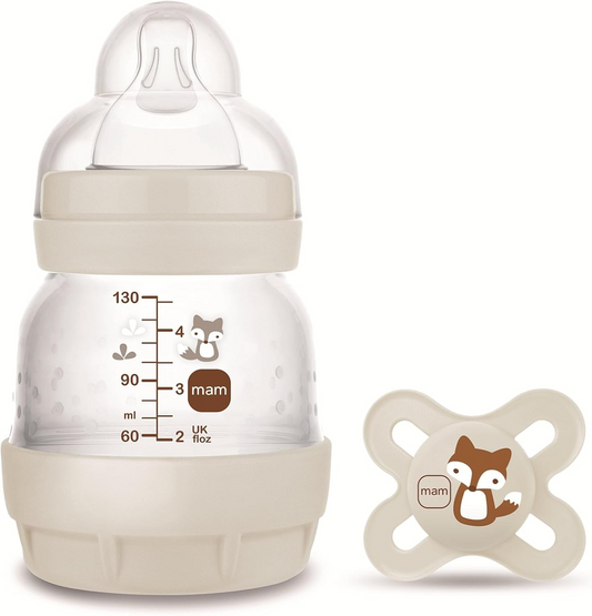 MAM Easy Start biberón anticólicos 130ml + chupete