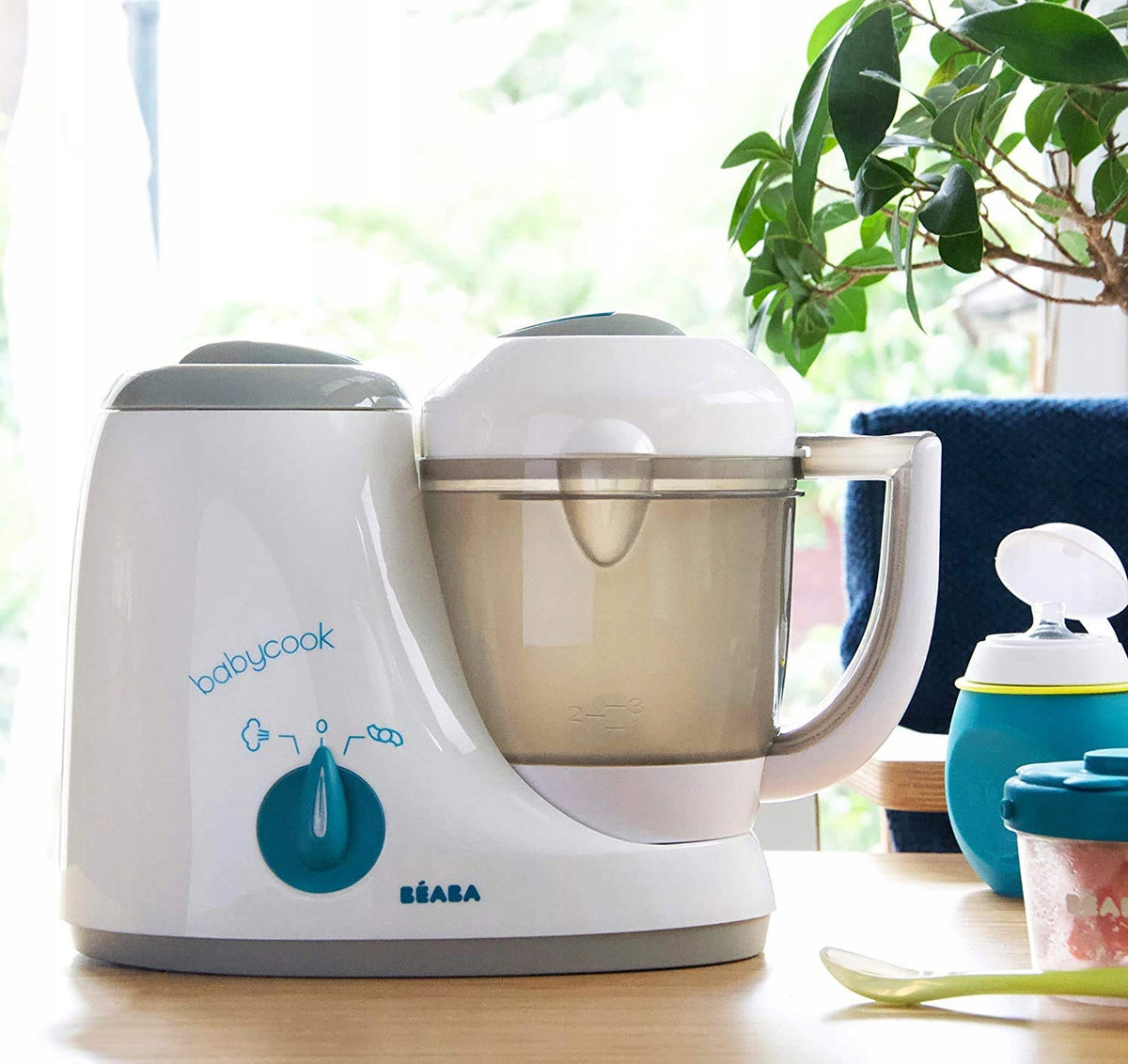 BEABA Babycook Original 4w1 ROBOT WIELOFUNKCYJNY parowar, mikser i podgrzewacz dla dzieci 4 m+