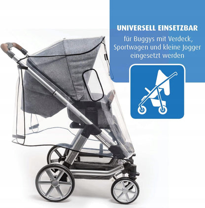 REER folia przeciwdeszczowa uniwersalna Active, osłona przeciwdeszczowa do wózka spacerowego i buggy