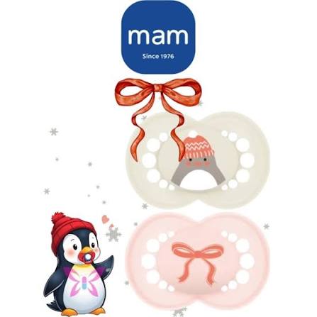 MAM Original chupete tranquilizador x2 6-16m edición de invierno