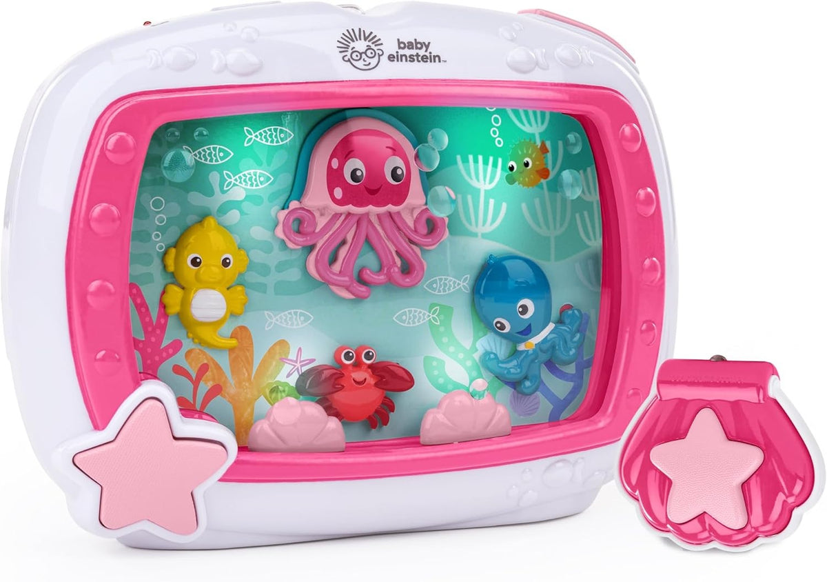 BABY EINSTEIN Sueños Marinos caja de música con luces + mando a distancia, 22 x 29 cm