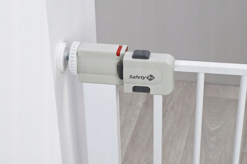 SAFETY 1ST Flat Step barrera de seguridad para escaleras, instalación sin taladrar