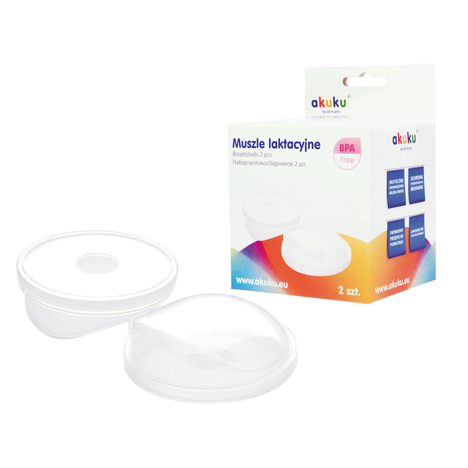AKUKU protectores de pecho reutilizables de silicona